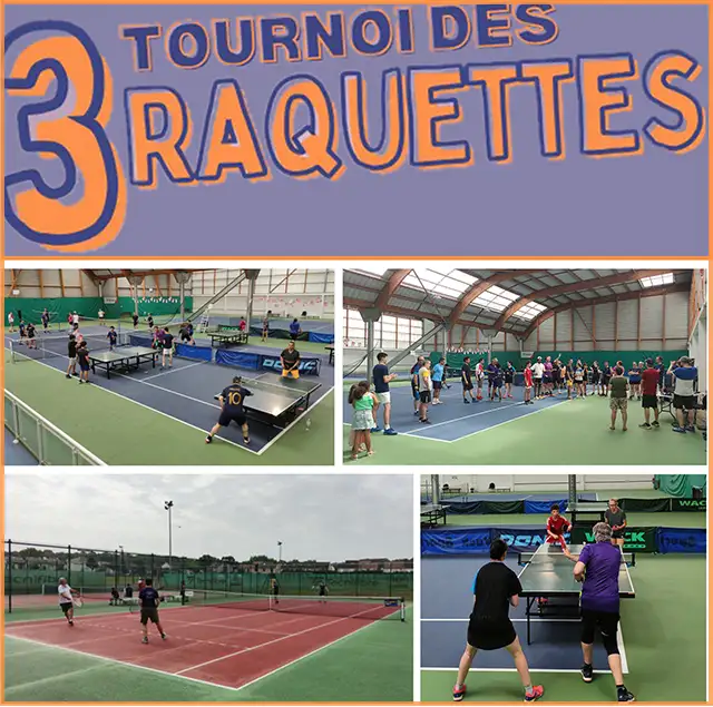 Photos du tournoi des 3 raquettes 2025