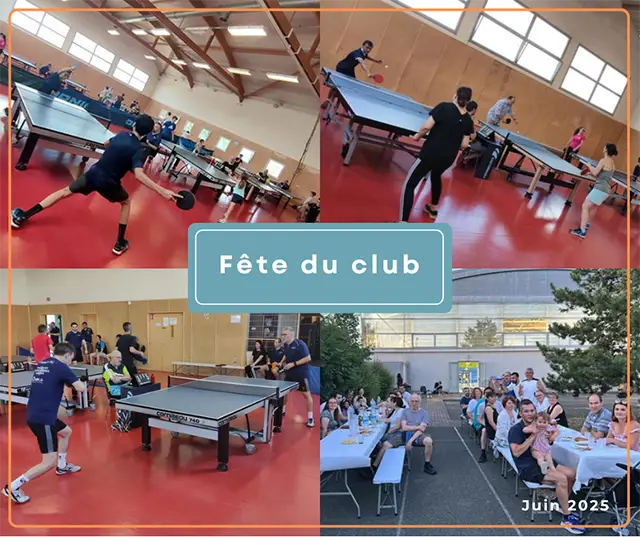 Photos de la f&ecirc;te du club 2025